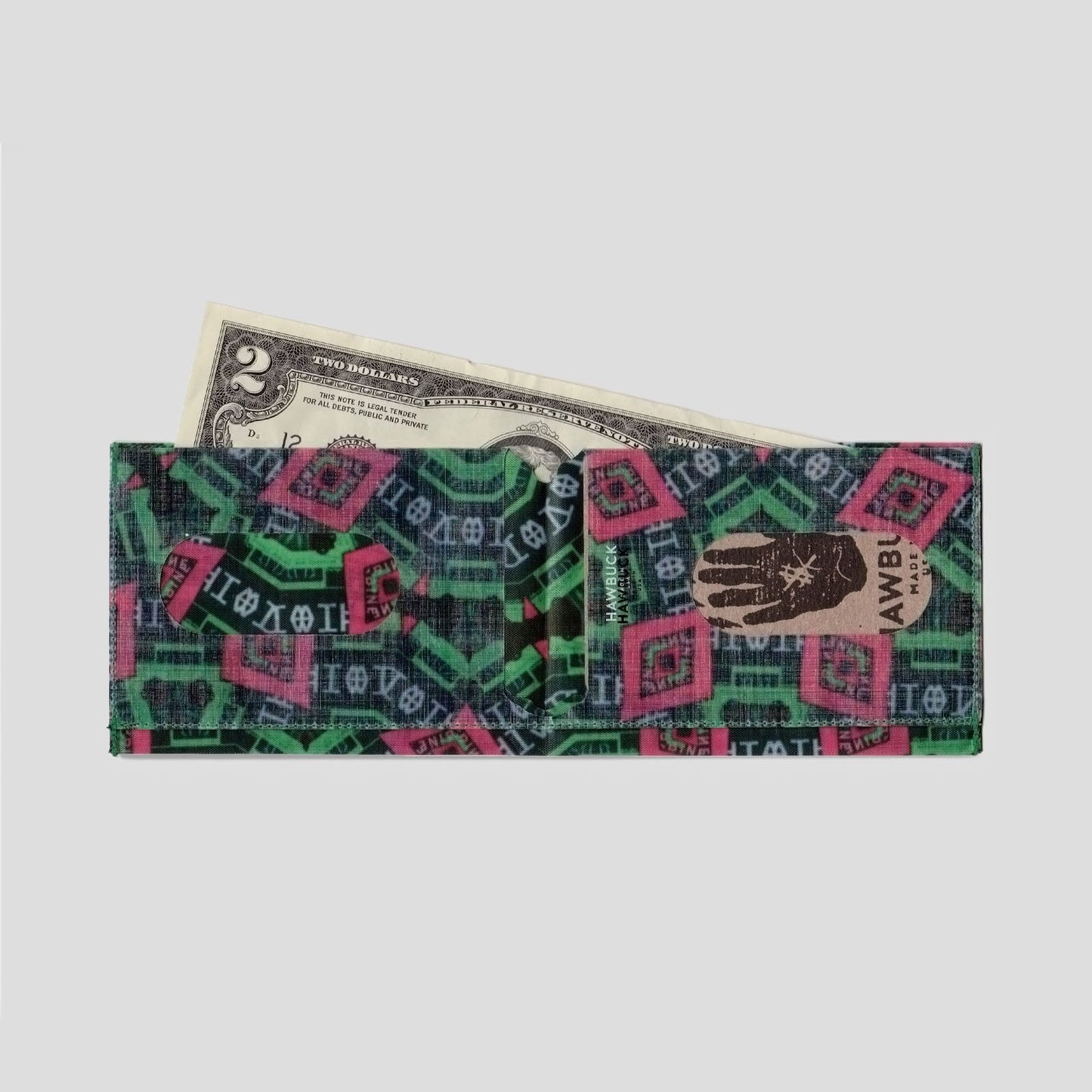 Lean™ Wallet, H01, Mystics I $, with Dyneema® Composite Fabric Hybrid