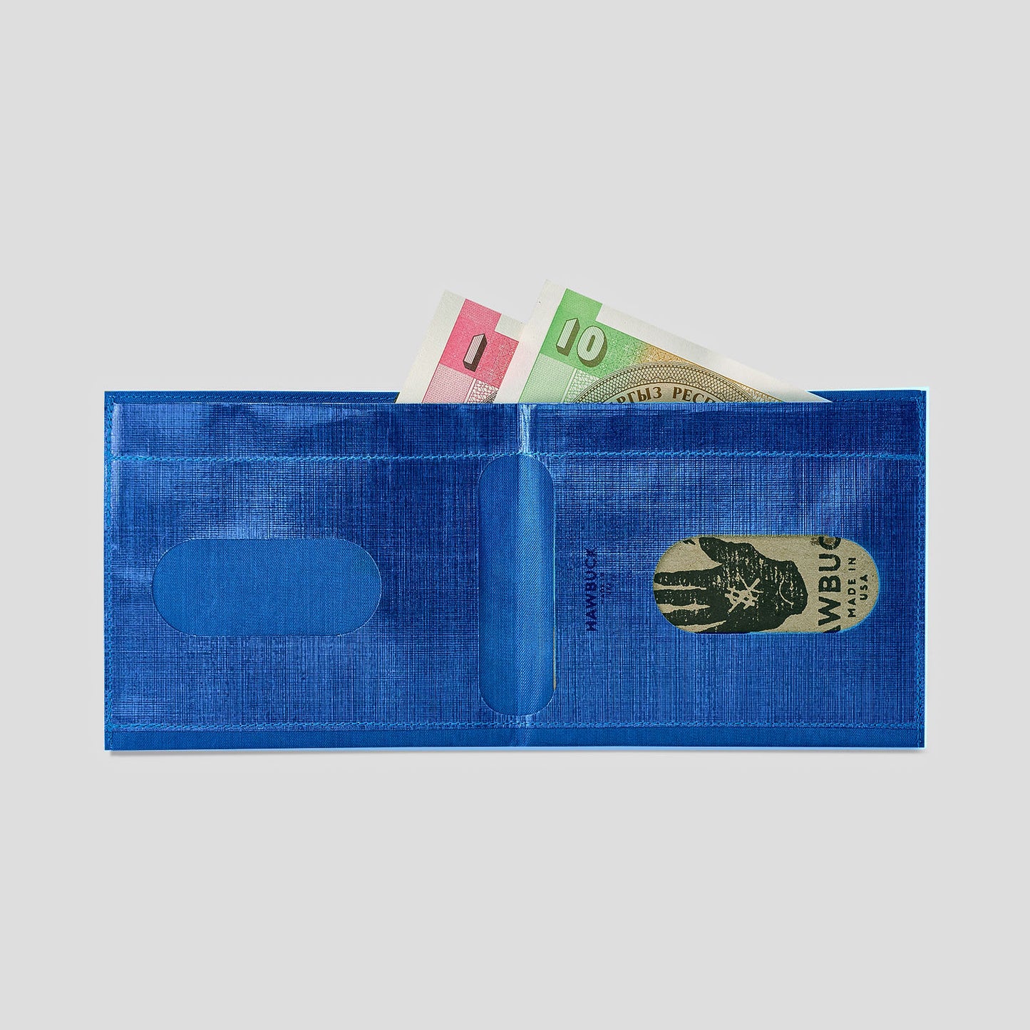 Lean™ Global Wallet, H08 , Blue, €¥£, with Dyneema® Composite Fabric Hybrid