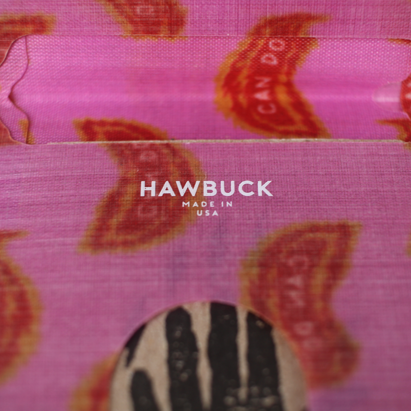 Lean™ Wallet, H01, Pink Can-Do, $, with Dyneema® Composite Fabric Hybrid