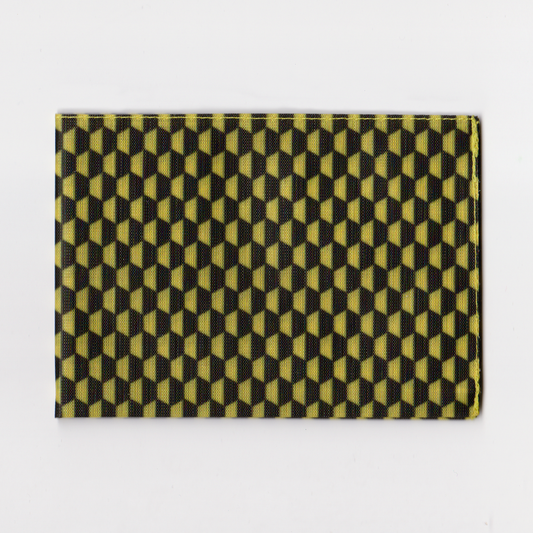 Lean™ Wallet,  H01, Cathedral Yellow, $, with Dyneema­® Composite Fabric Hybrid