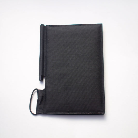 Travel Wallet, H03, Black, w/ Fisher Stowaway Space, with Dyneema­® Composite Fabric Hybrid